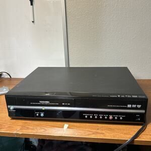 TOSHIBA D-VR600KU DVD Recorder & VCR, No Remote Tested!